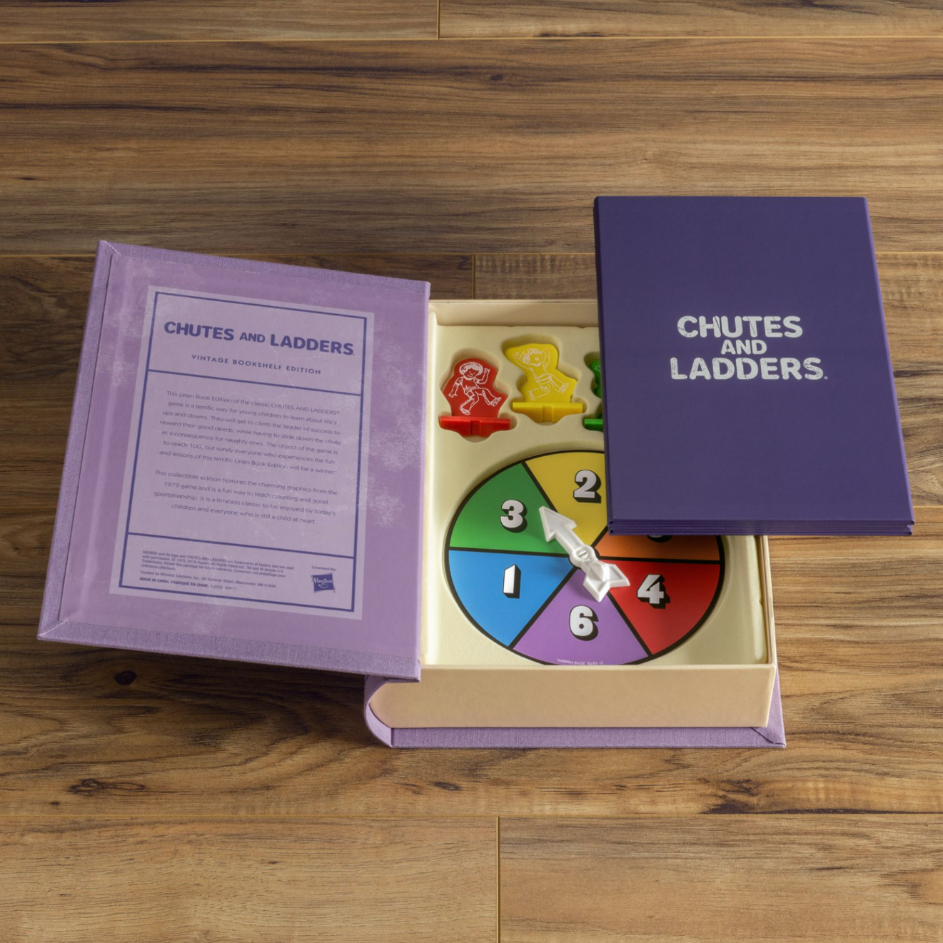 Chutes and Ladders Vintage Bookshelf Edition