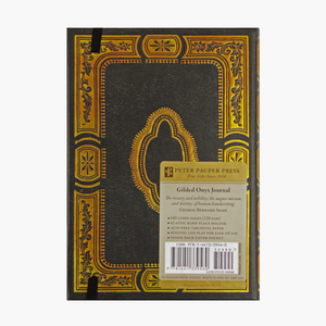 Gilded Onyx Journal - Small