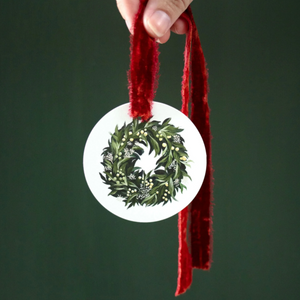 Wreath Gift Tags (Set of 12)