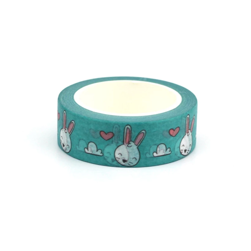 Easter Rabbit with Clouds Washi Tape