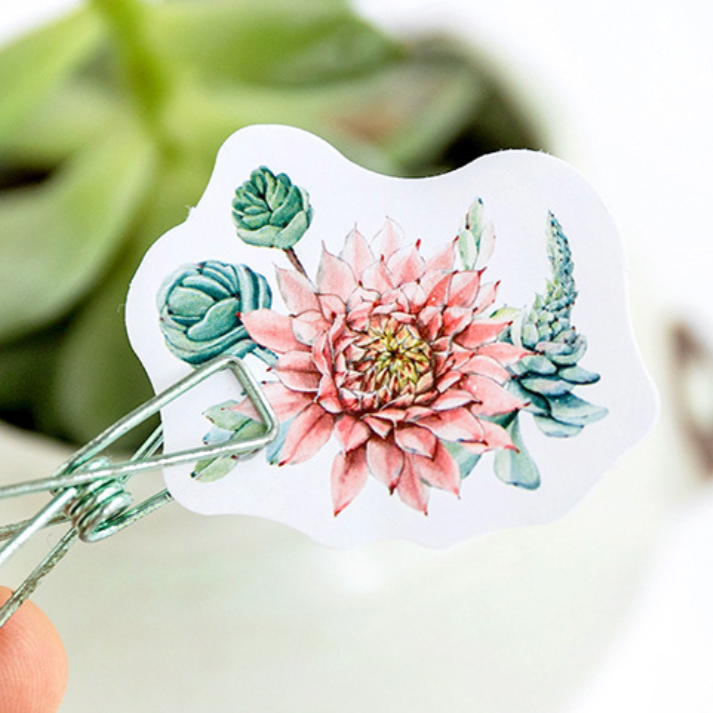 Flowers and Plants Stickers (Pack of 45)