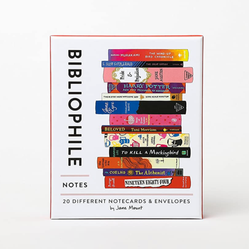 Bibliophile Notecard Set (Box of 20)