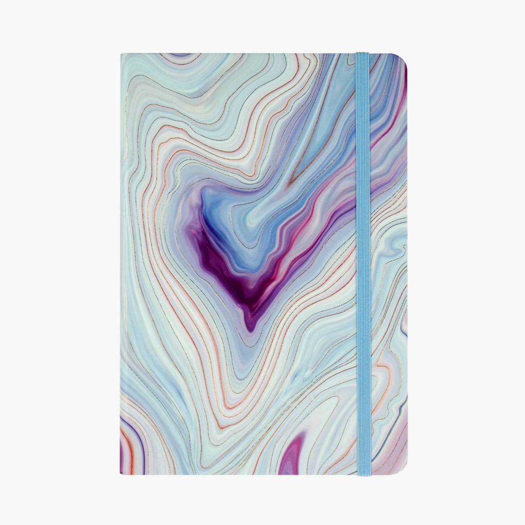Blue Agate Dot Matrix Notebook – Hitchcock Paper Co.
