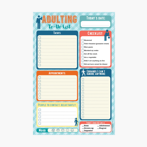 Adulting Note Pad