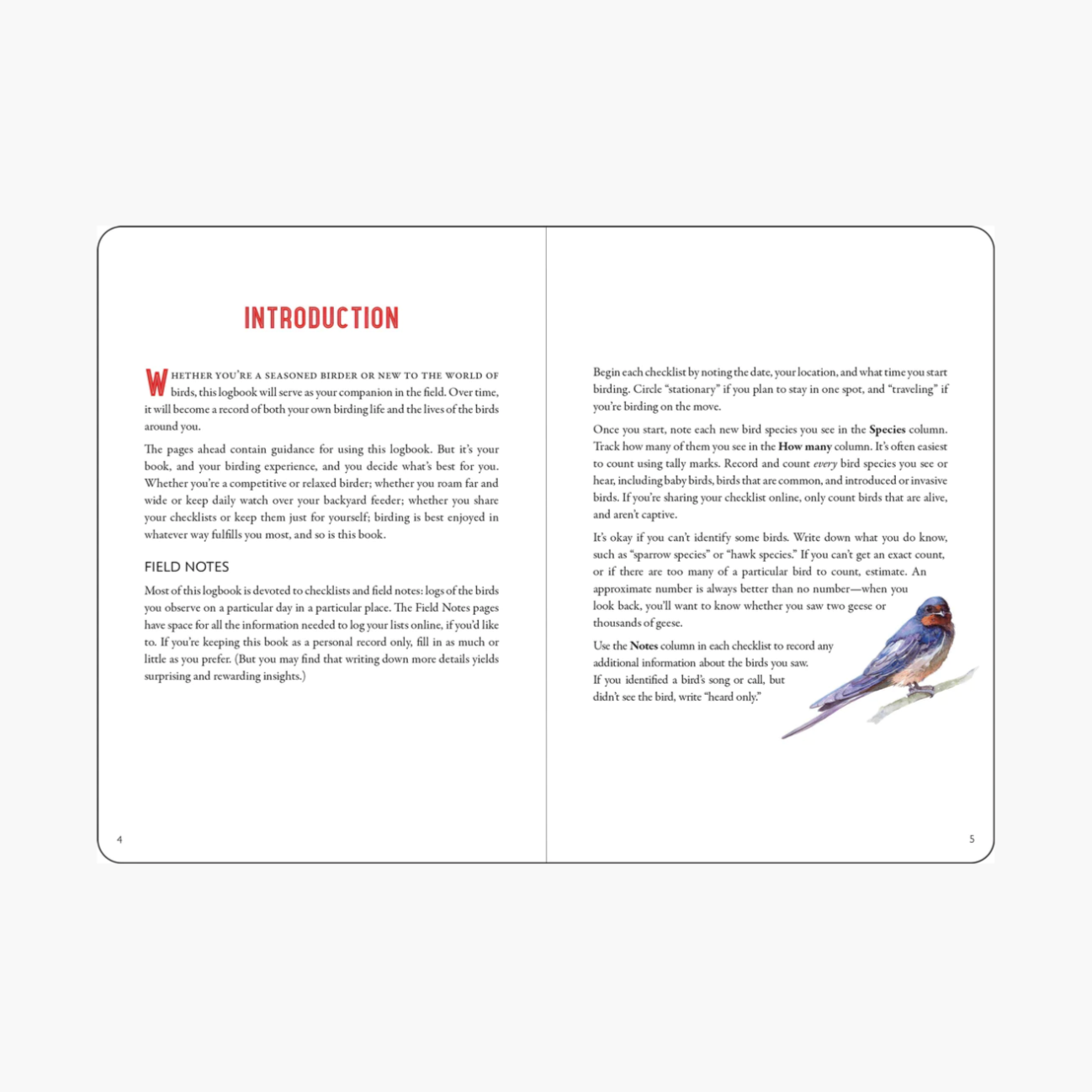 The Birder's Logbook