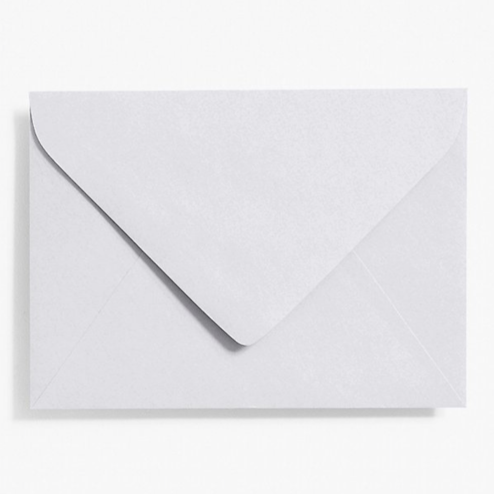Paper Source Luxe Grey 80 lb Text Envelopes (A7) - Pack of 25