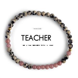 Morse Code Bracelet - Teacher