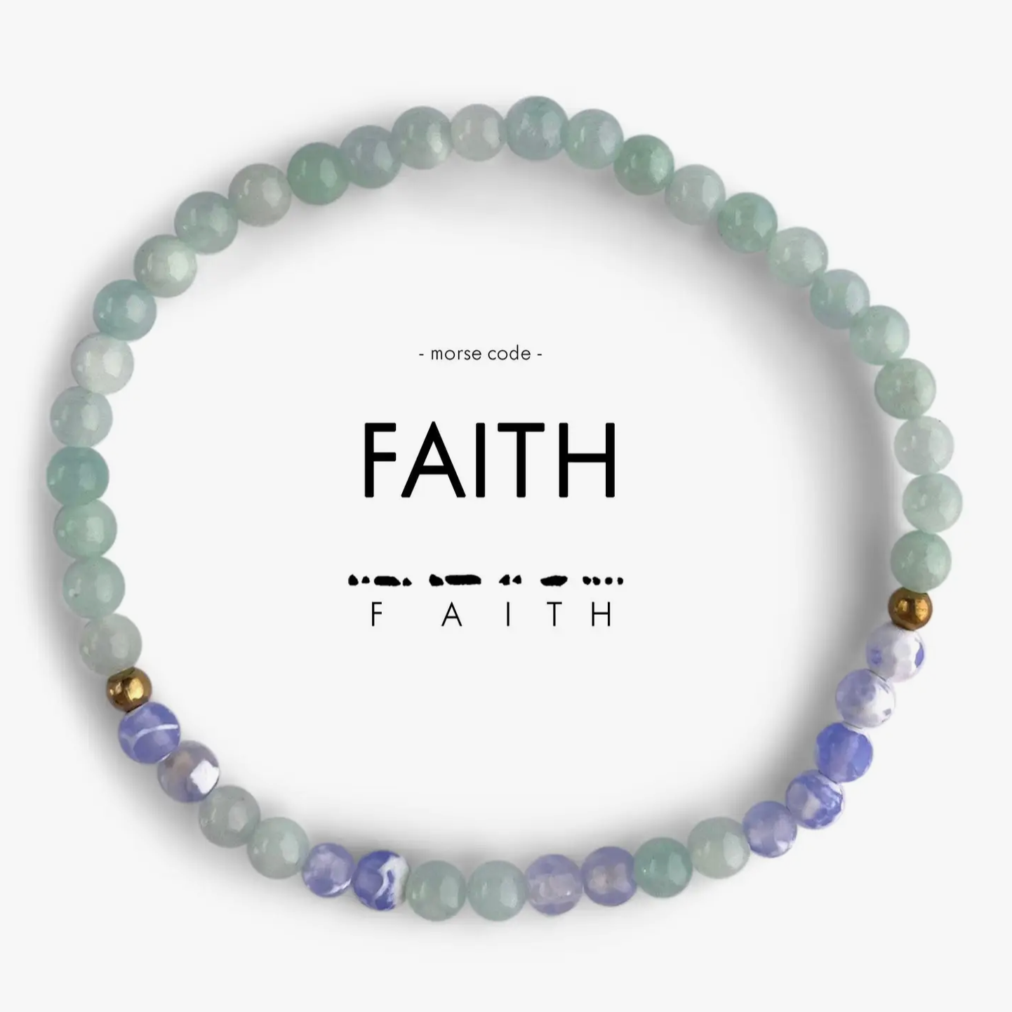 Morse Code Bracelet - Faith
