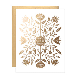 Happy Summer Solstice Card