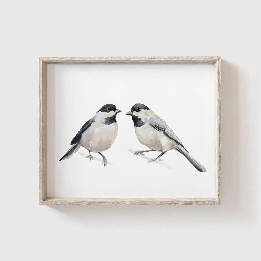 Chickadee Art Print
