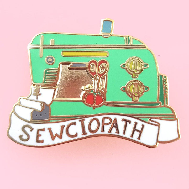 Sewciopath Enamel Pin