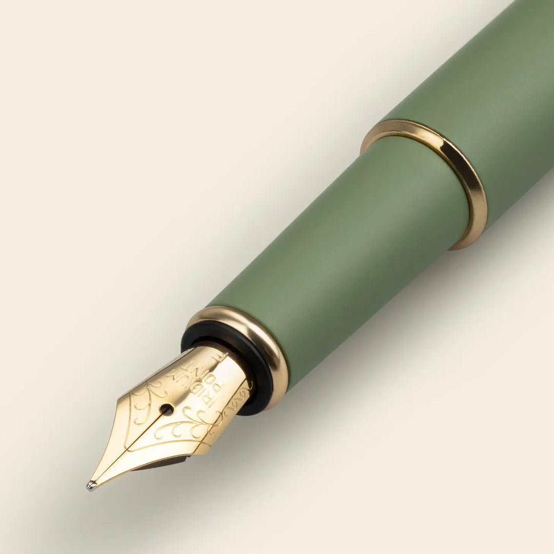 Wave Fountain Pen - Green