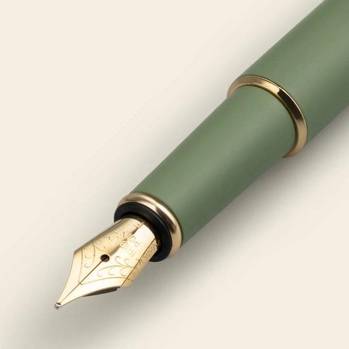 Wave Fountain Pen - Green