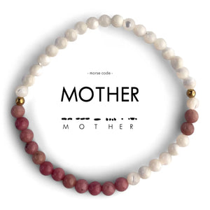 Morse Code Bracelet - Mother