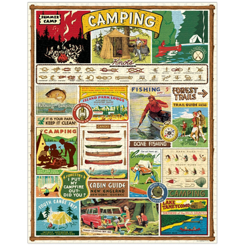 Camping 1,000 Piece Puzzle