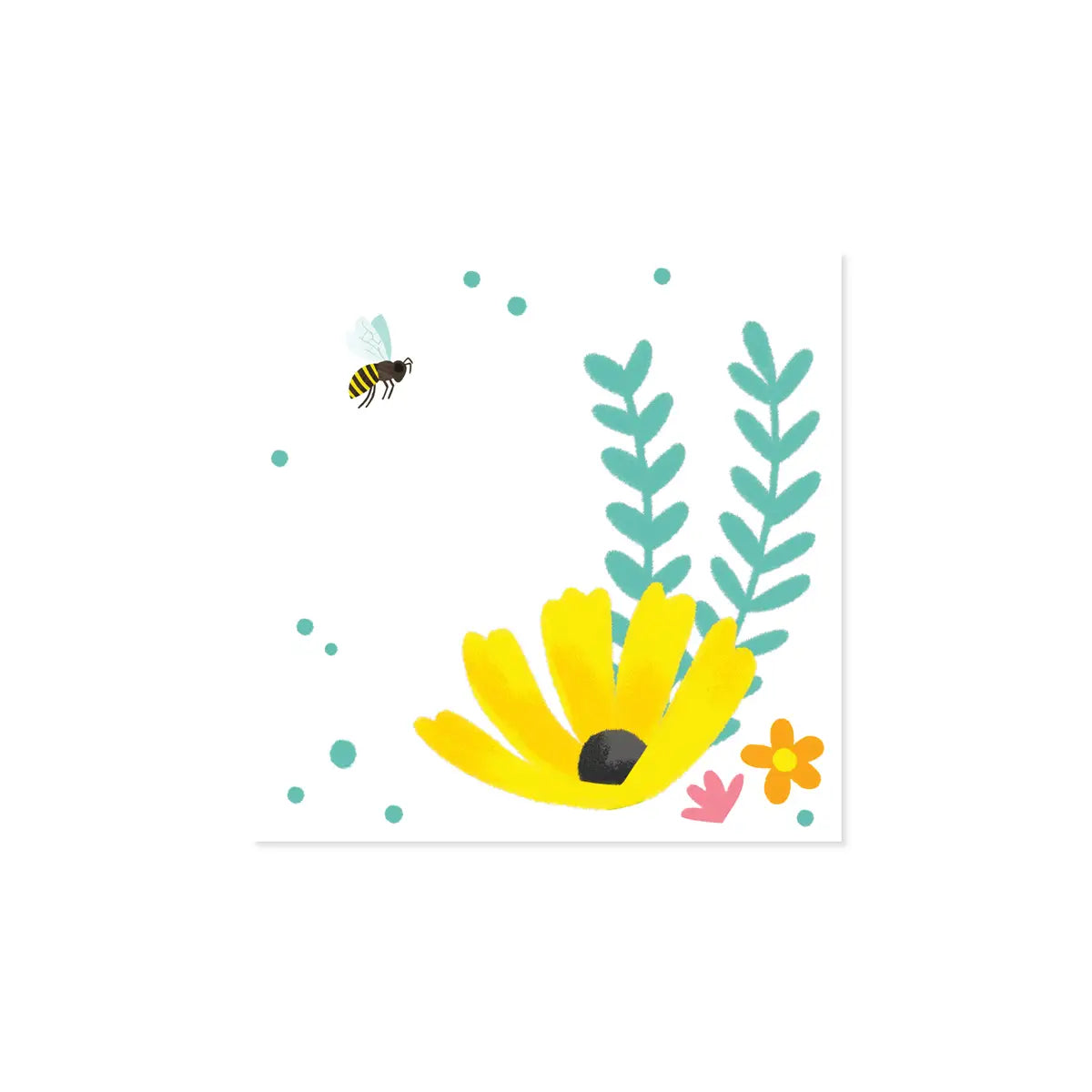 Daisy Bumblebee Treasures Pop-up Card