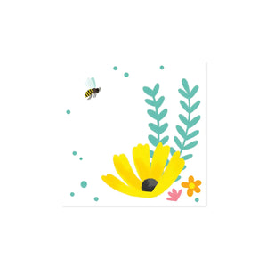 Daisy Bumblebee Treasures Pop-up Card