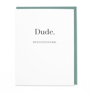 Dude Card (Set of 8)