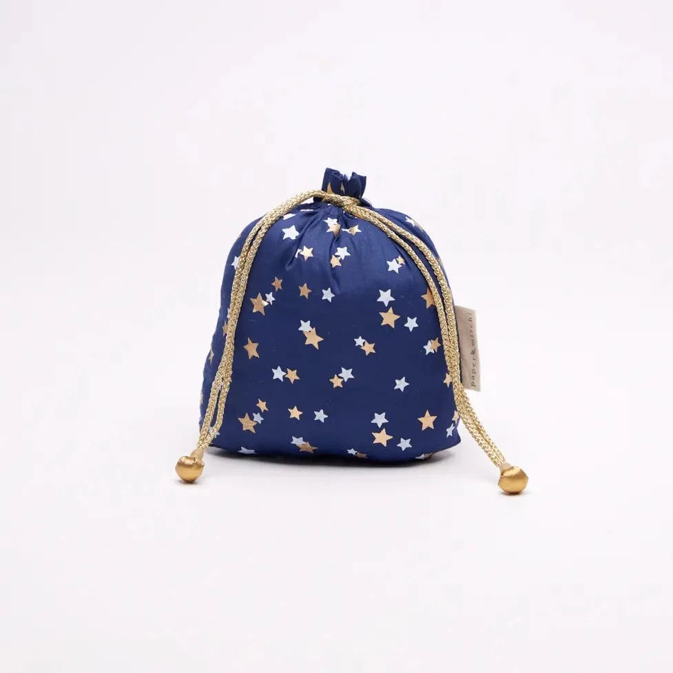 Fabric Gift Bag - Midnight Stars