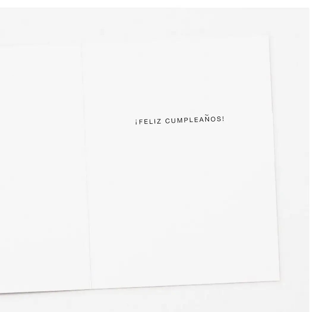 Spanish Something About Cake Birthday Card