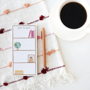 Note to Shelf Notepad