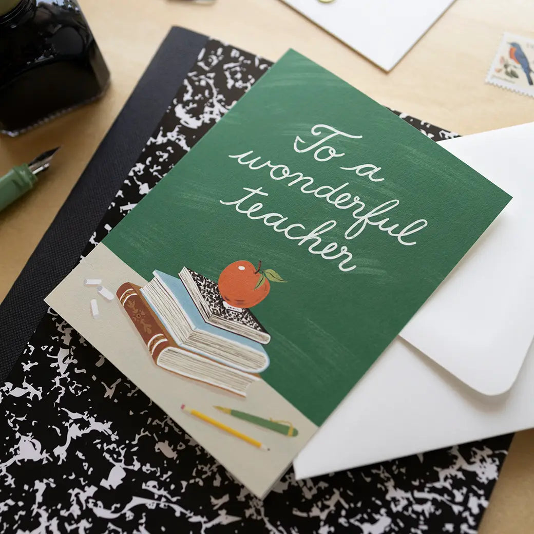 Wonderful Teacher Card