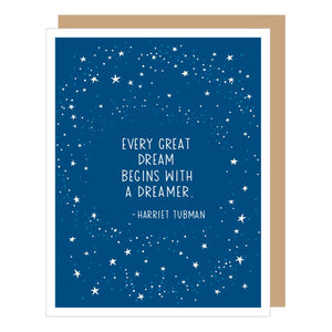 Every Great Dream Card