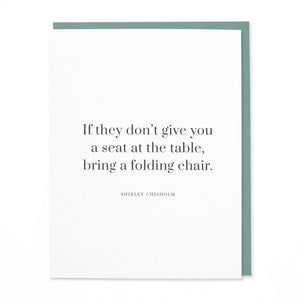 Seat at the Table
