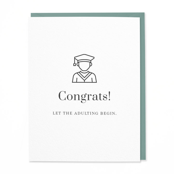 Let the Adulting Begin Graduation (Set of 8)