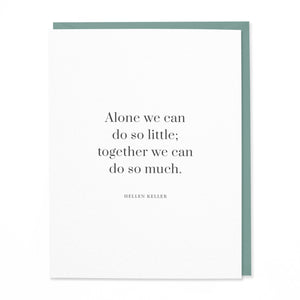 Together We Can Do So Much