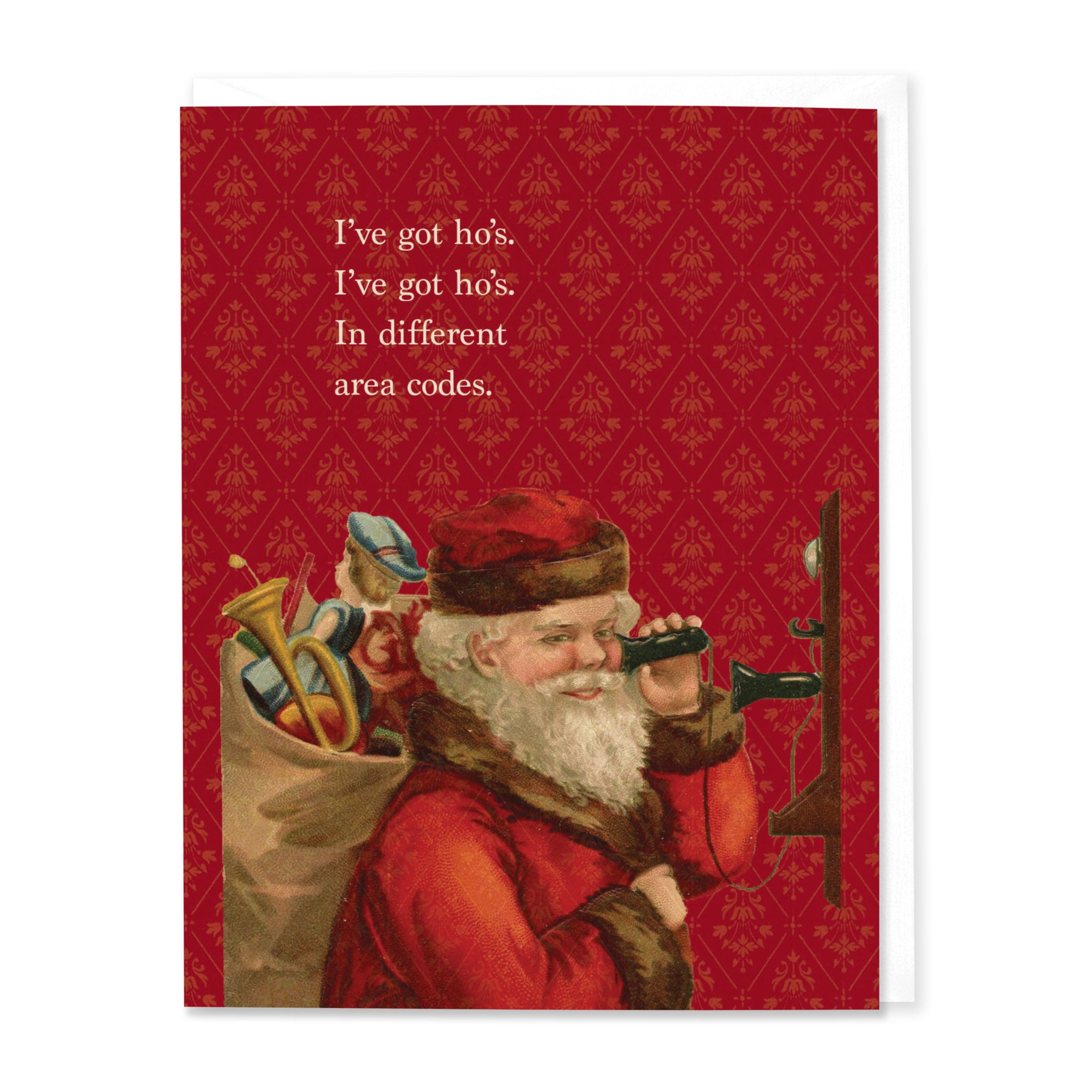 Ho's in Different Area Codes (Set of 8)