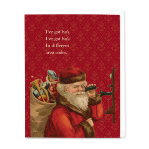 Ho's in Different Area Codes (Set of 8)