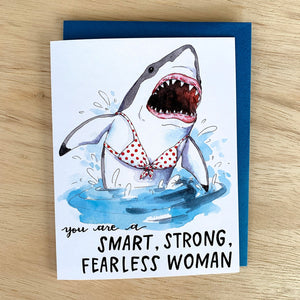 Fearless Woman Card