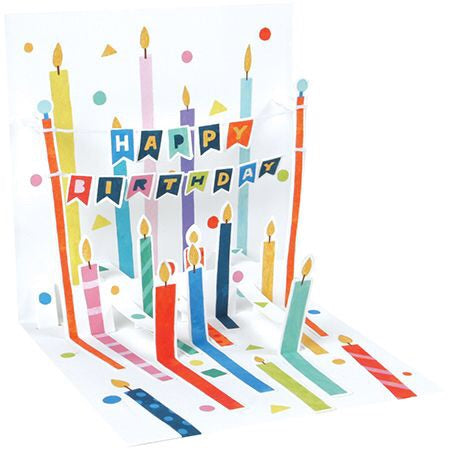 Lots of Candles Treasures Pop-up Card