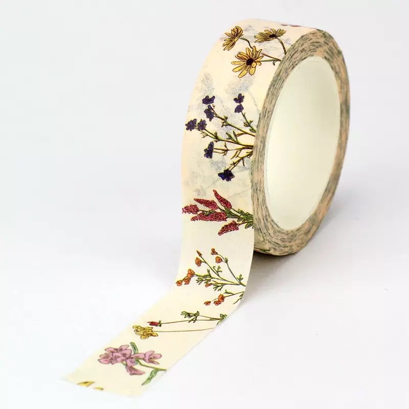 Wildflower Washi Tape