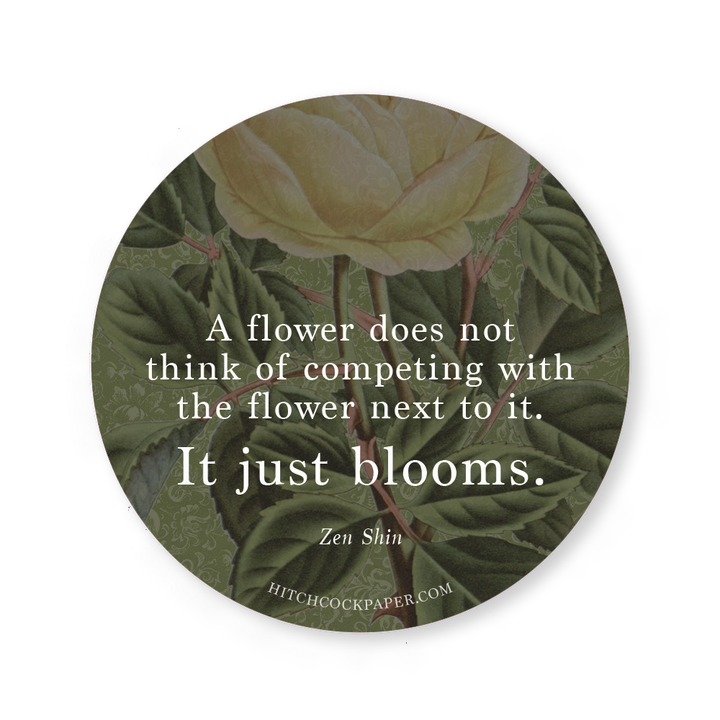 It Just Blooms Sticker