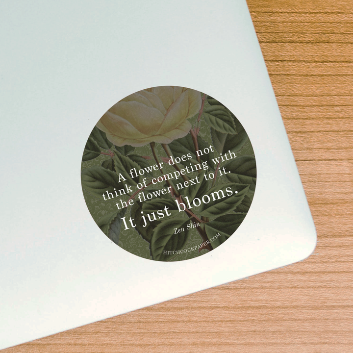 It Just Blooms Sticker