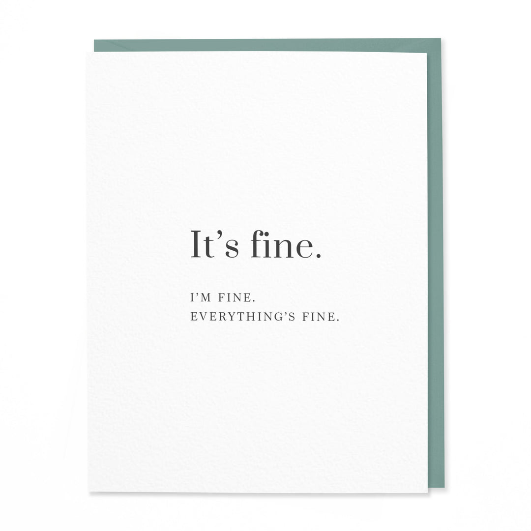 It's fine. I'm fine. Everything's fine. (Set of 8)