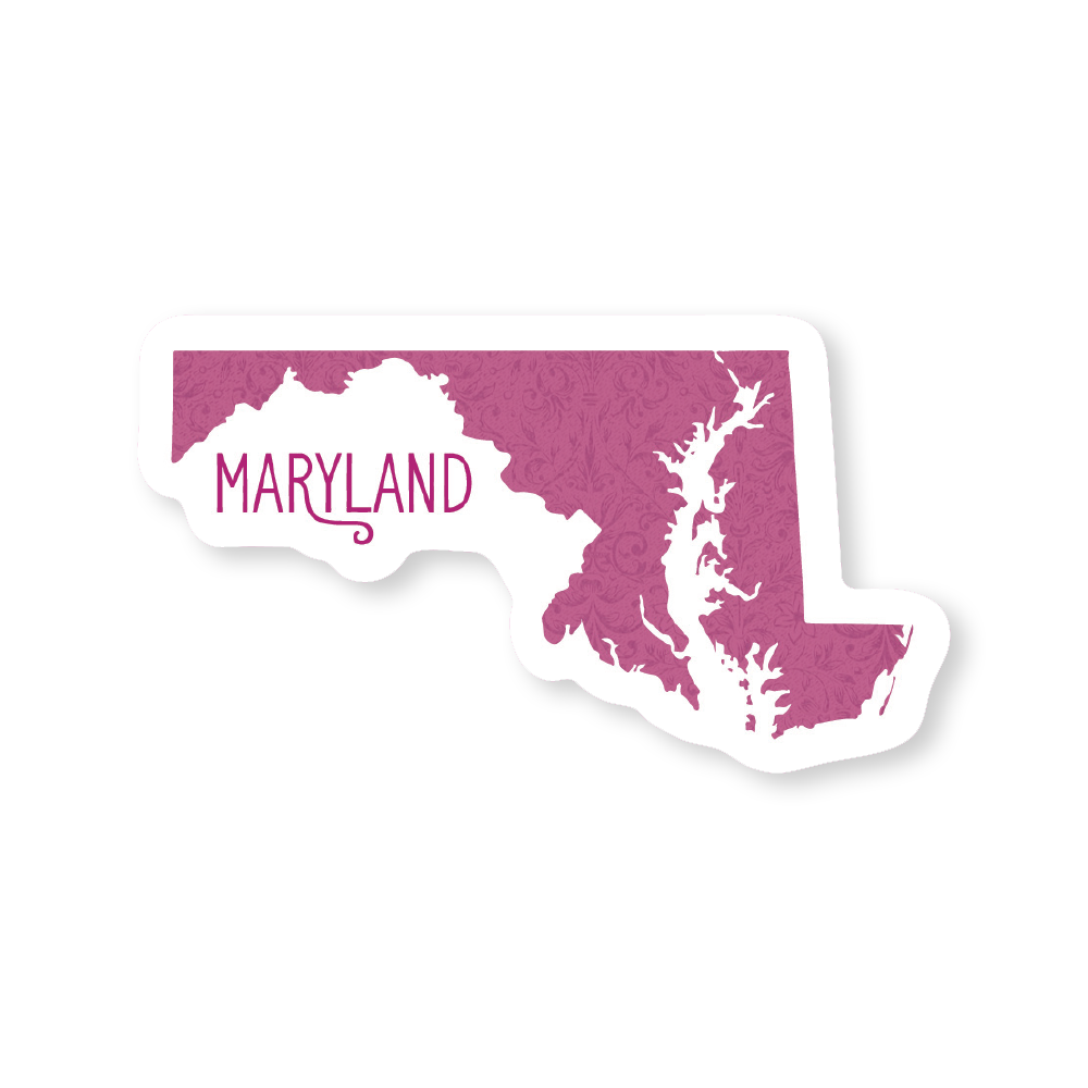 State Sticker - Maryland