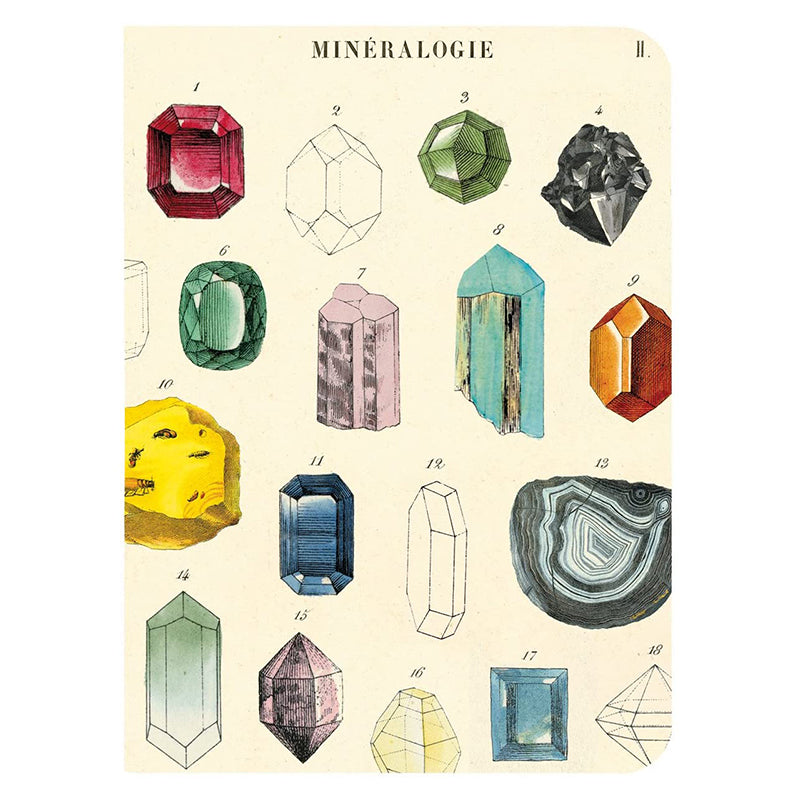 Mini Notebooks - Mineralogy