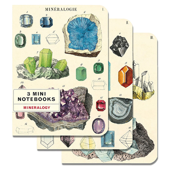 Mini Notebooks - Mineralogy