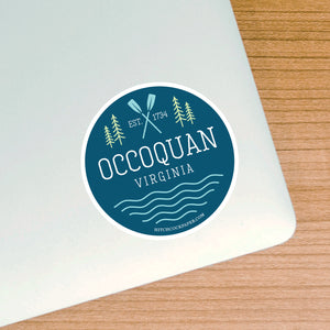 Occoquan River Sticker