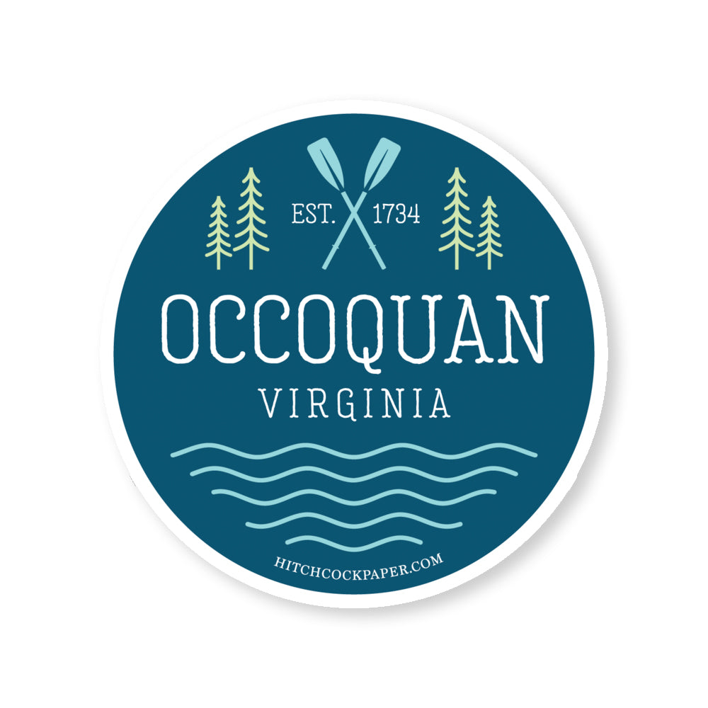 Occoquan River Sticker