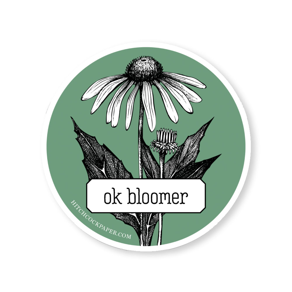 Ok Bloomer Sticker
