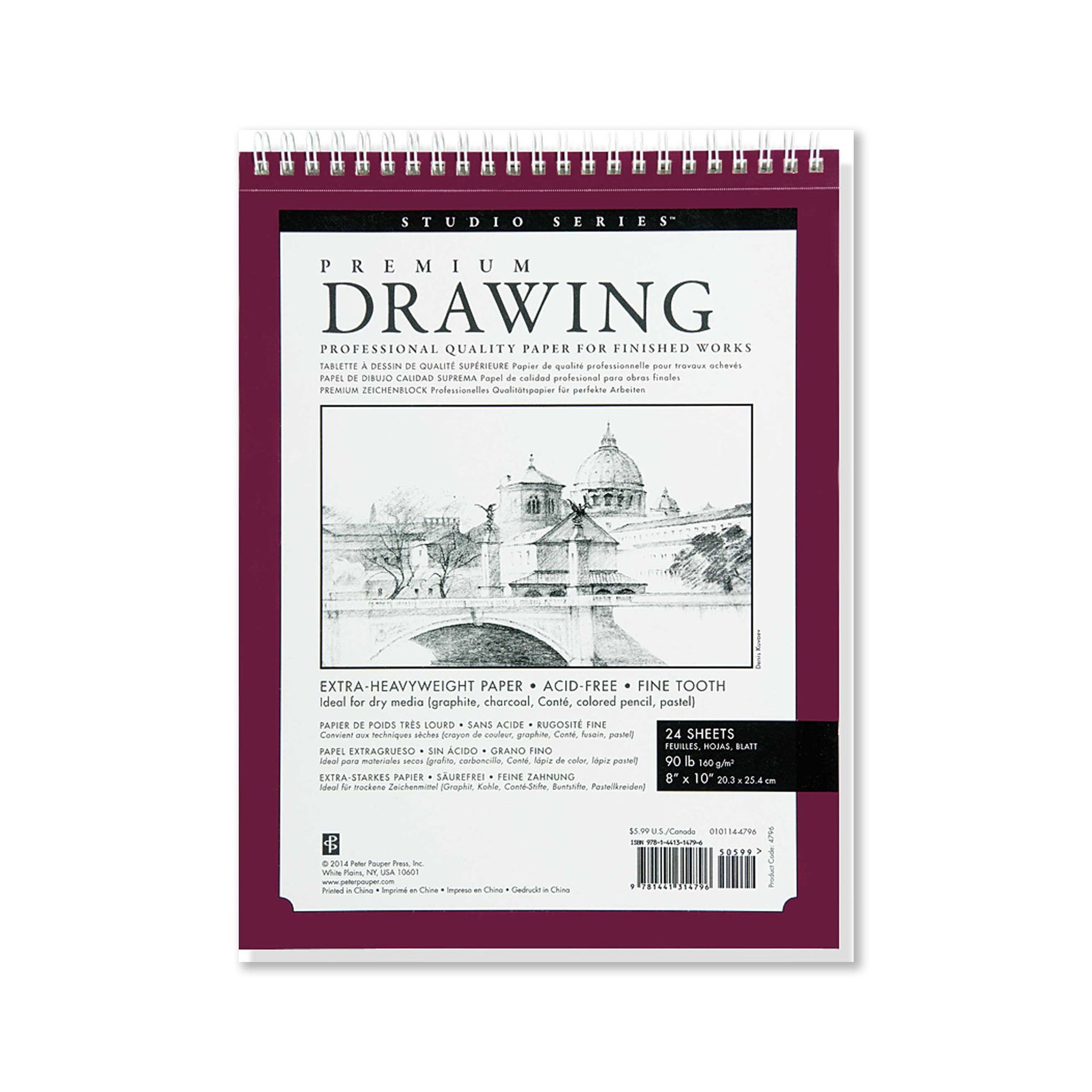 Premium Drawing Pad (8" x 10")
