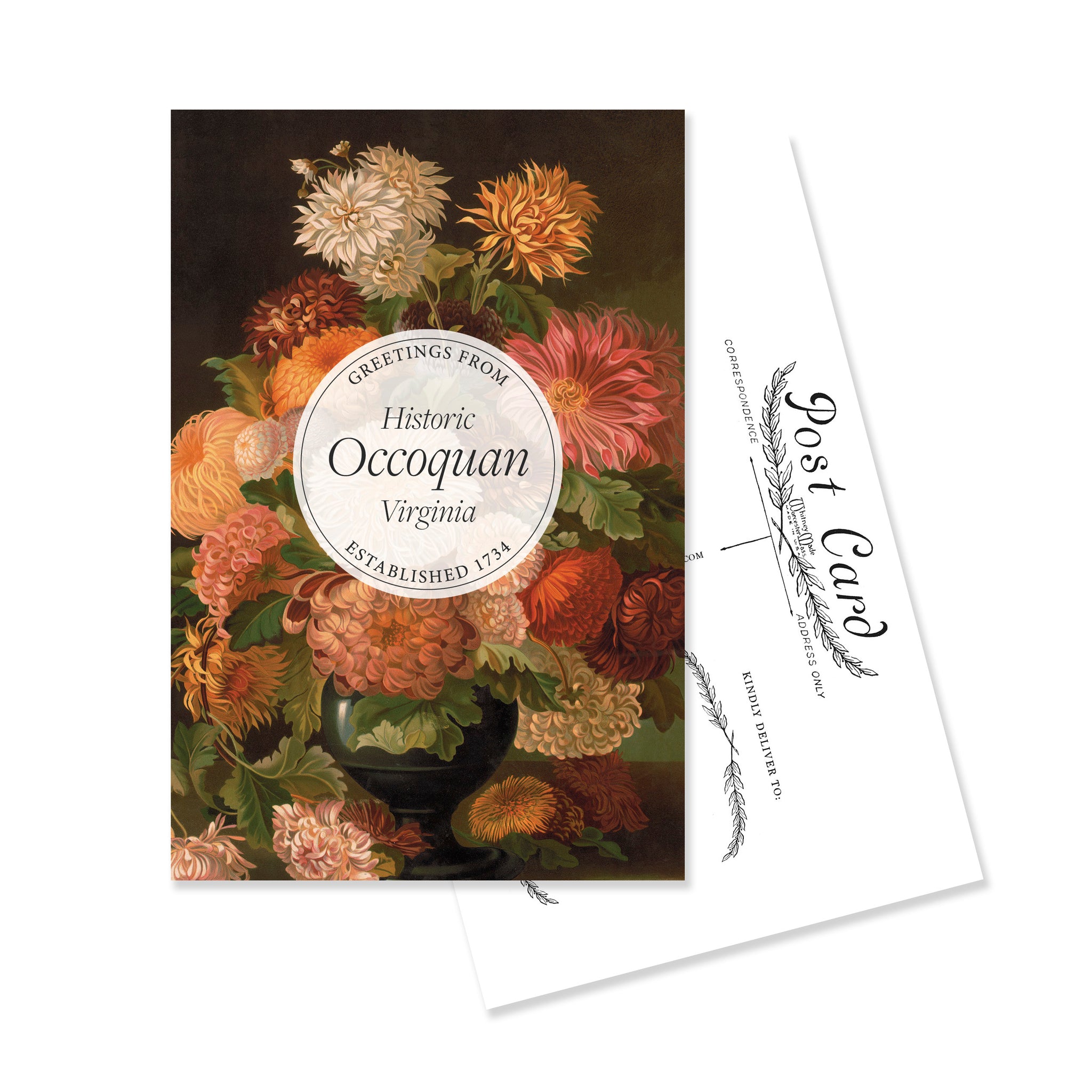 Occoquan Floral Postcard