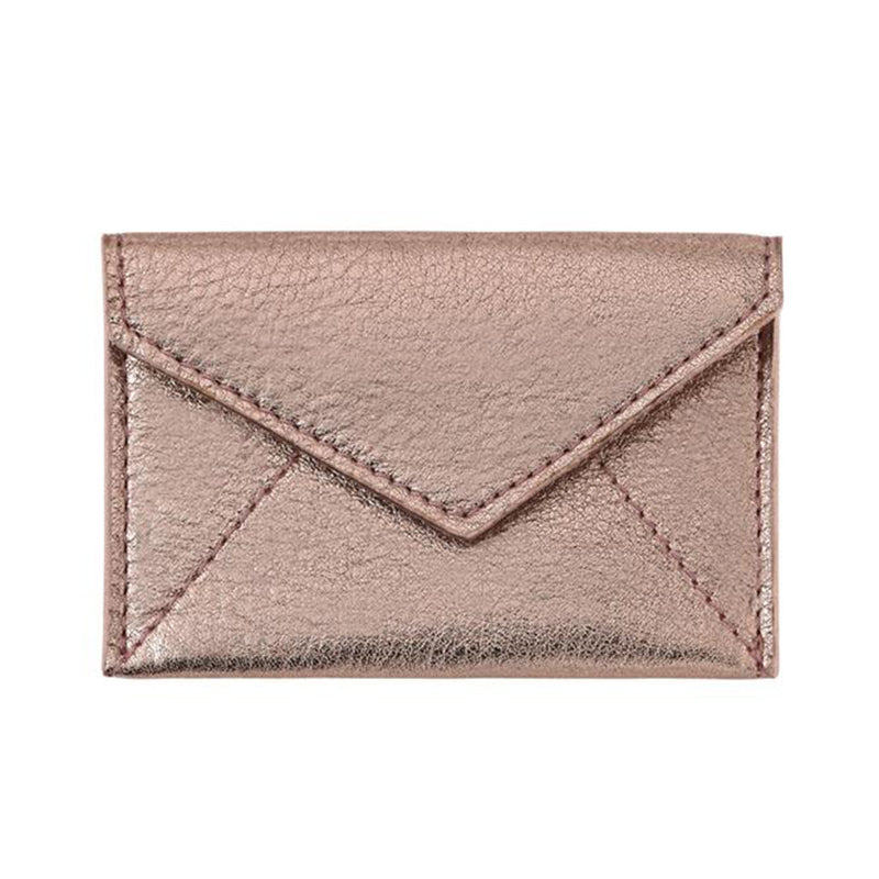 Mini Envelope/Business Card Holder - Rose Gold