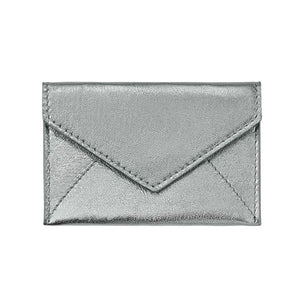 Mini Envelope/Business Card Holder - Silver