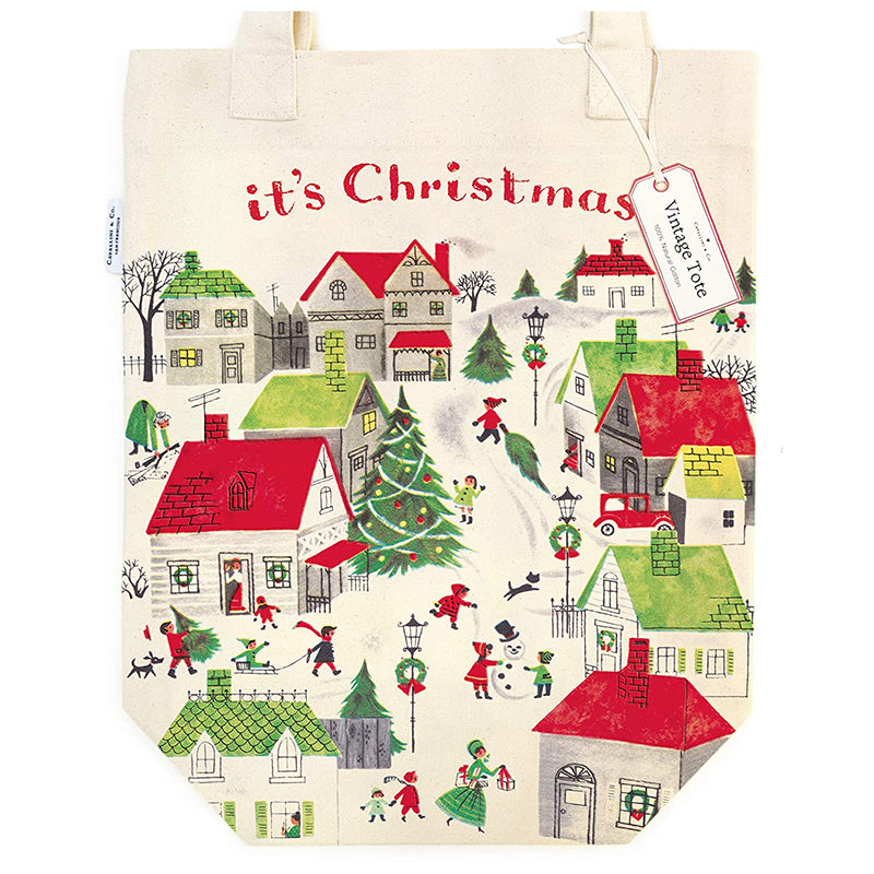 Christmas Village Tote Bag