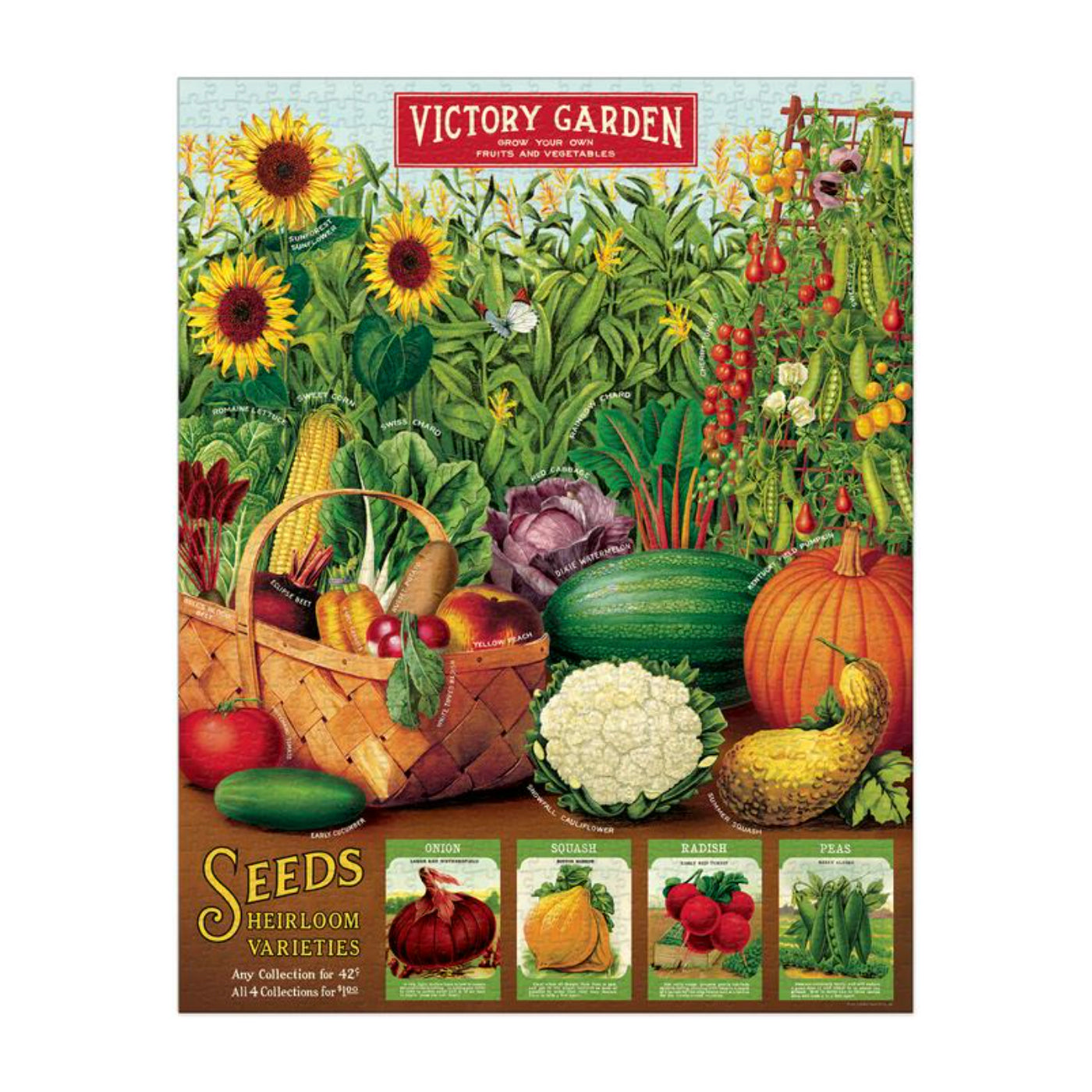 Victory Garden 1,000 Piece Puzzle